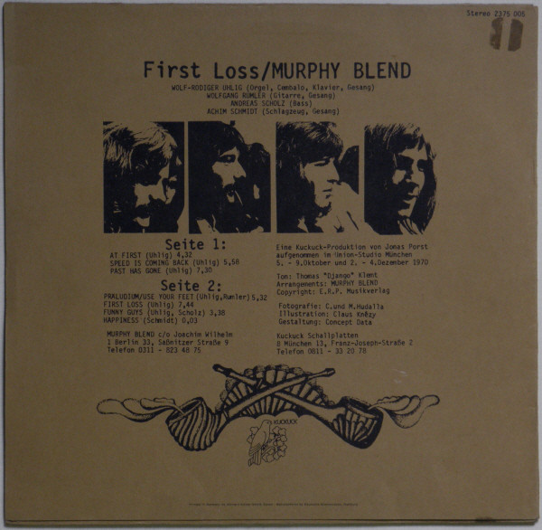 Murphy Blend – First Loss (02) (Discogs) R 430276 1297033679