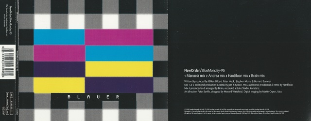 New Order - Blue Monday - 95 (Blauer)