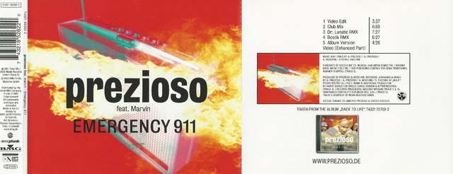 Prezioso Feat. Marvin - Emergency 911