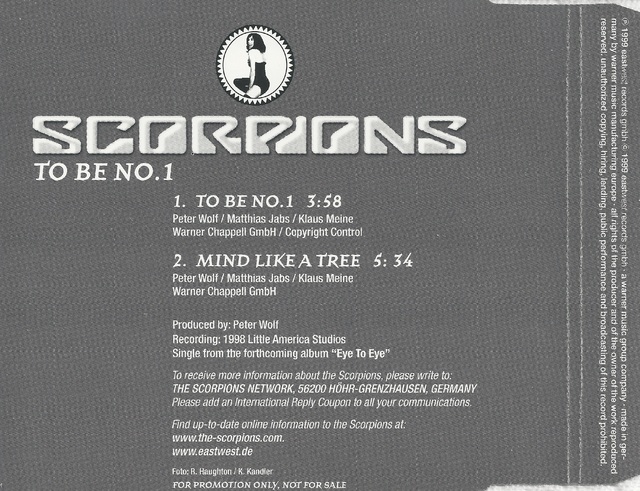 Scorpions   To Be No  1 (2)