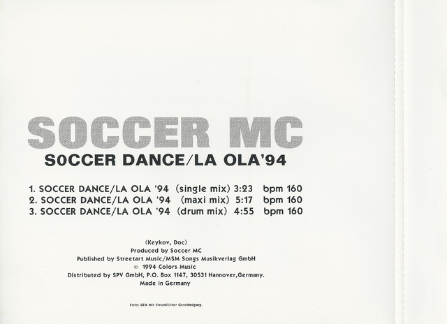 Soccer MC - Soccer Dance - La Ola \'94 (2)