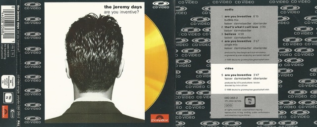 The Jeremy Days - Are You Inventive