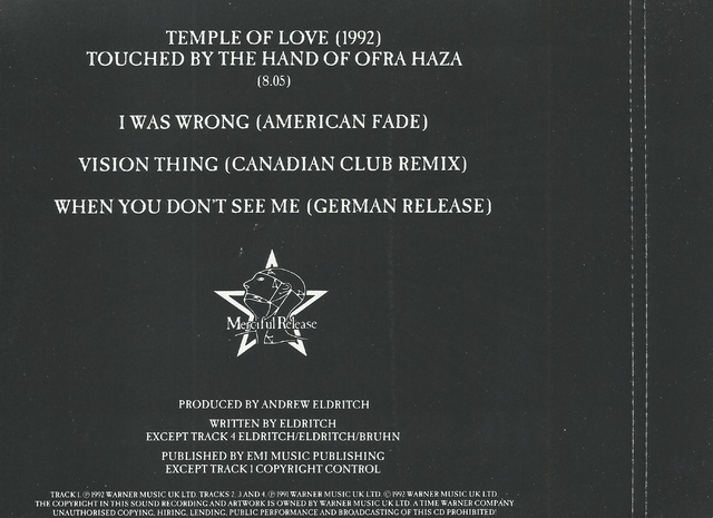 The Sisters Of Mercy - Temple Of Love (1992) (2)