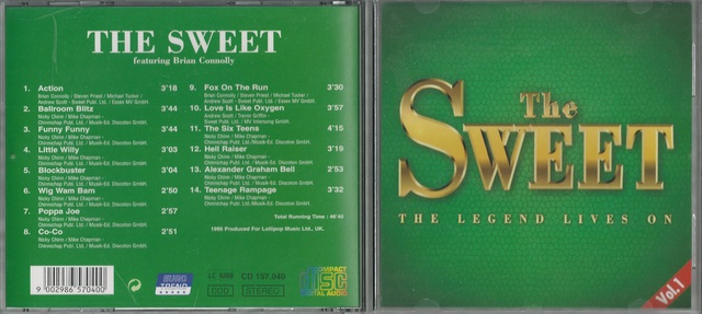 The Sweet - The Legend Lives On Vol. 1