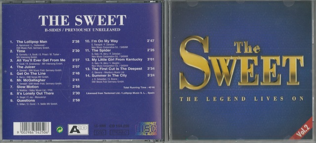 The Sweet - The Legend Lives On Vol. 2