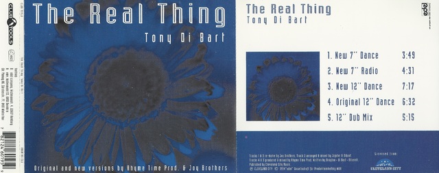 Tony Di Bart - The Real Thing