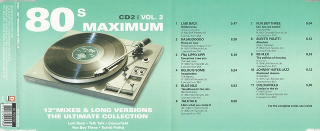 Various Artists   80s Maximum Vol  2 (CD 2)