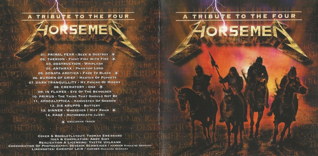 Various Artists - A Tribute To The Four Horsemen