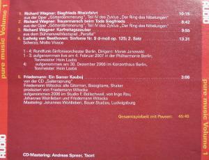 Various Artists - Audio - Audio Pure Music Vol. 1 (2)