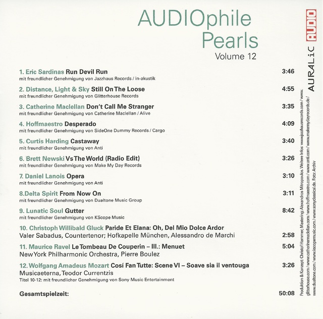 Various Artists - Audio - AUDIOphile Pearls Volume 12 (2)