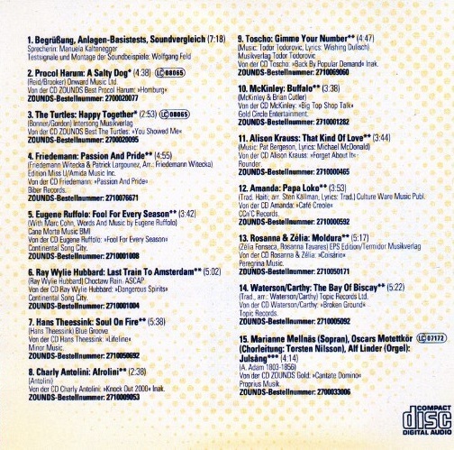 Various Artists   Audio   Millennium CD 24 Karat Echtgold (2)