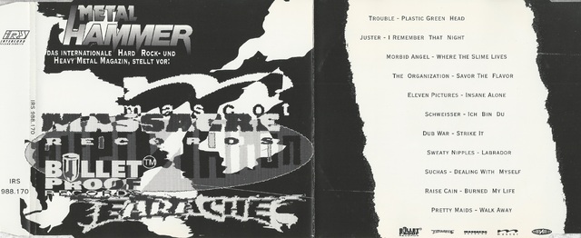 Various Artists - Metal Hammer - Mascot - Massacre Records - Bullet Proof Records - Earache (1)