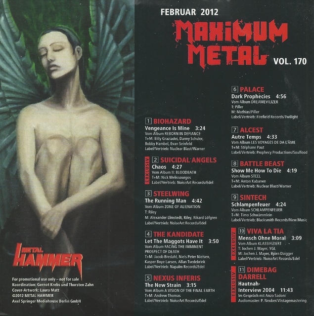 Various Artists - Metal Hammer - Maximum Metal Vol. 170 (02-2012) (2)