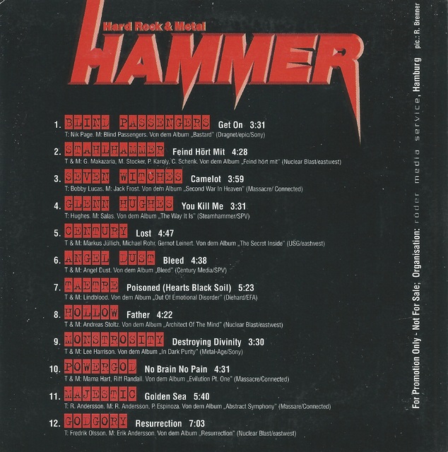 Various Artists   Metal Hammer   Off Road Tracks Vol  19 (2)