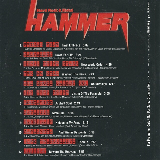 Various Artists   Metal Hammer   Off Road Tracks Vol  21 (2)