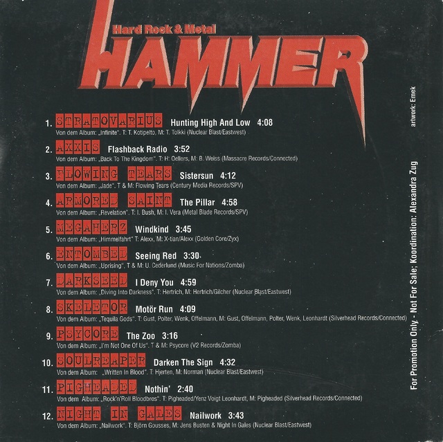 Various Artists   Metal Hammer   Off Road Tracks Vol  29 (2)