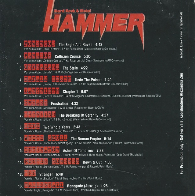 Various Artists   Metal Hammer   Off Road Tracks Vol  35 (2)