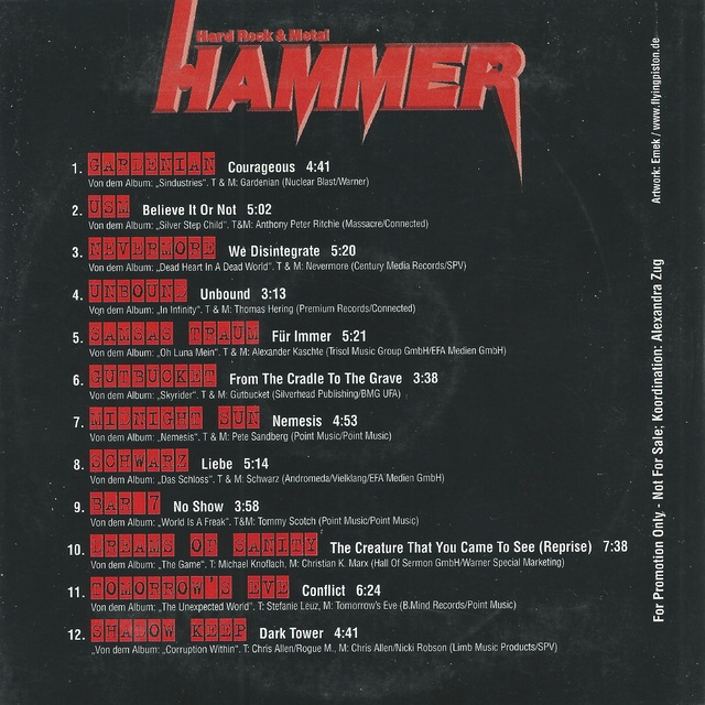Various Artists   Metal Hammer   Off Road Tracks Vol  36 (2)
