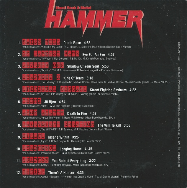Various Artists   Metal Hammer   Off Road Tracks Vol  61 (2)