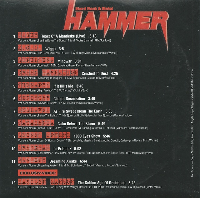 Various Artists   Metal Hammer   Off Road Tracks Vol  68 (2)