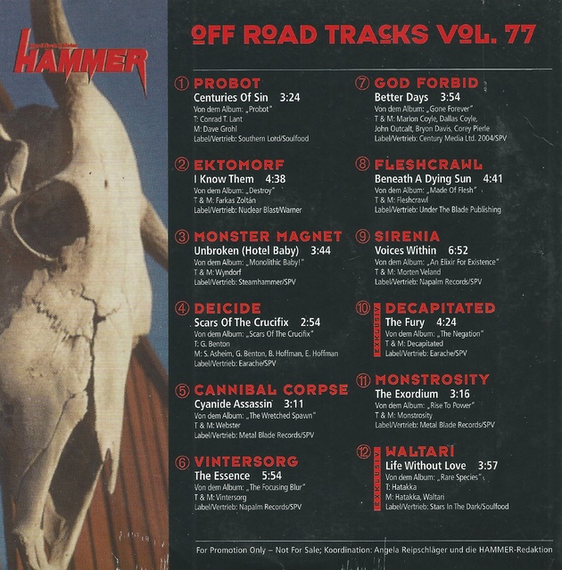 Various Artists - Metal Hammer - Off Road Tracks Vol. 77 (2)