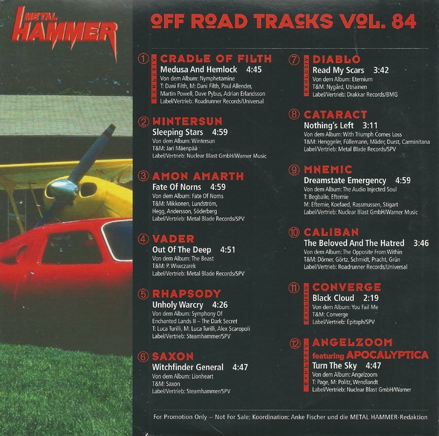 Various Artists - Metal Hammer - Off Road Tracks Vol. 84 (2)