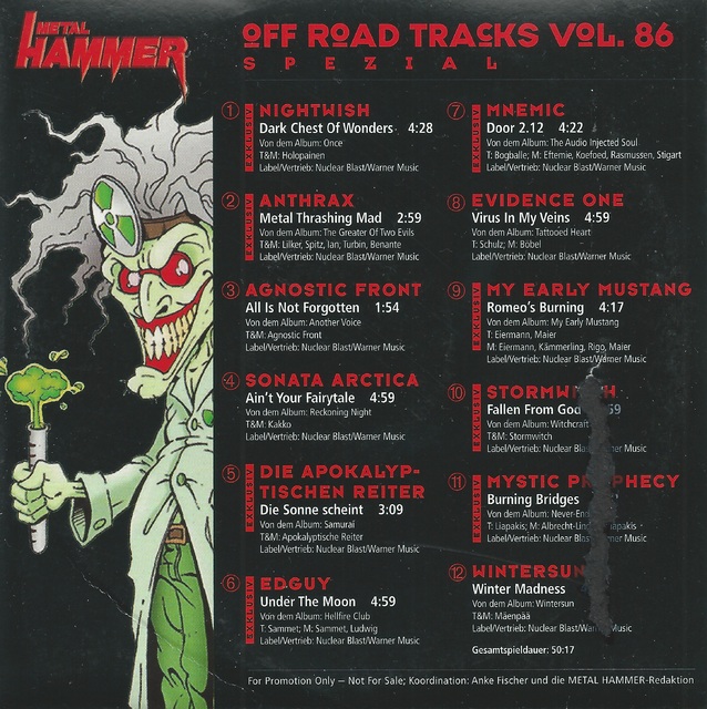 Various Artists - Metal Hammer - Off Road Tracks Vol. 86 Spezial (2)