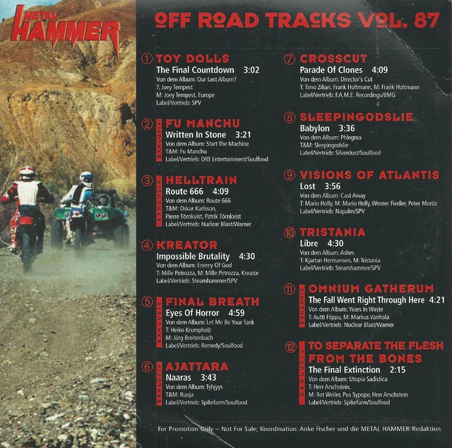 Various Artists - Metal Hammer - Off Road Tracks Vol. 87 (2)