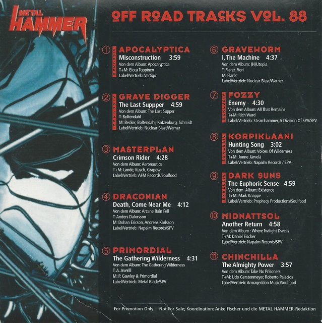 Various Artists - Metal Hammer - Off Road Tracks Vol. 88 (2)