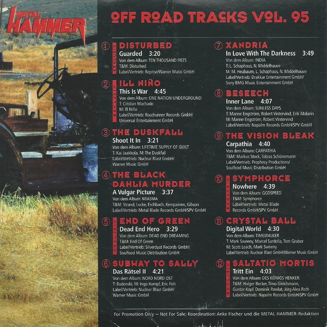 Various Artists - Metal Hammer - Off Road Tracks Vol. 95 (2)
