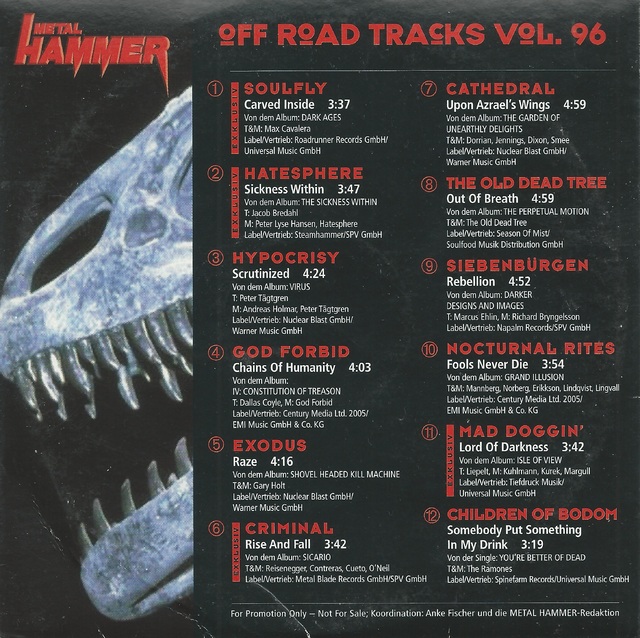 Various Artists - Metal Hammer - Off Road Tracks Vol. 96 (2)