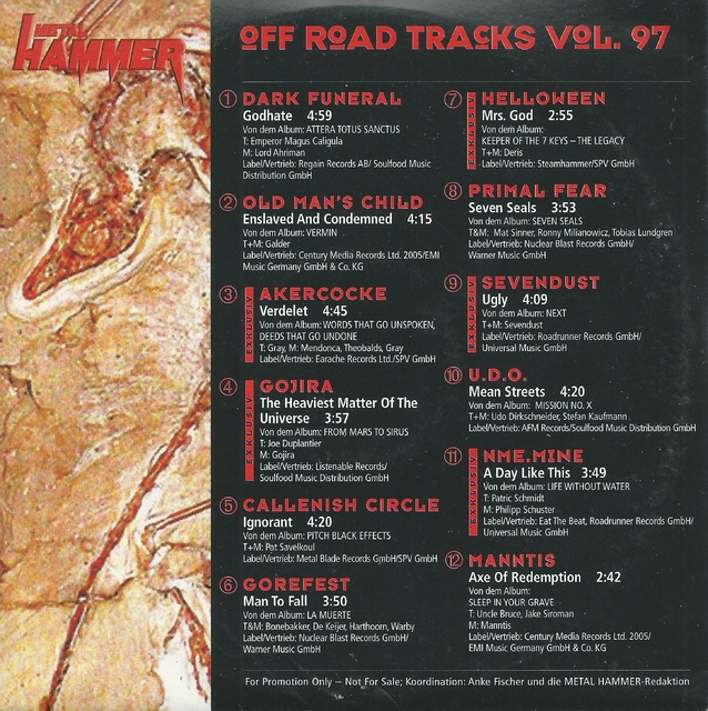Various Artists - Metal Hammer - Off Road Tracks Vol. 97 (2)