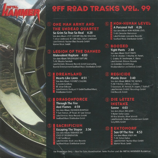 Various Artists - Metal Hammer - Off Road Tracks Vol. 99 (2)