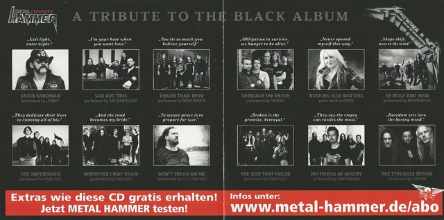 Various Artists - Metallica - A Tribute To The Black Album (2)