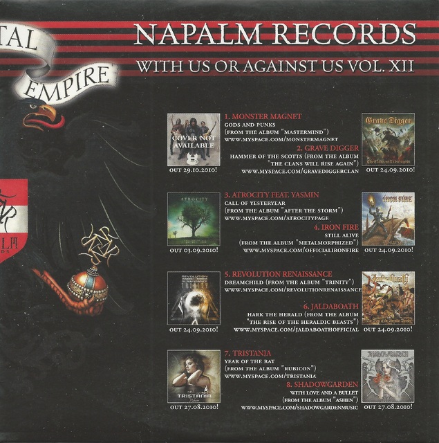 Various Artists - Napalm Records - With Us Or Against US Vol. XII (1)