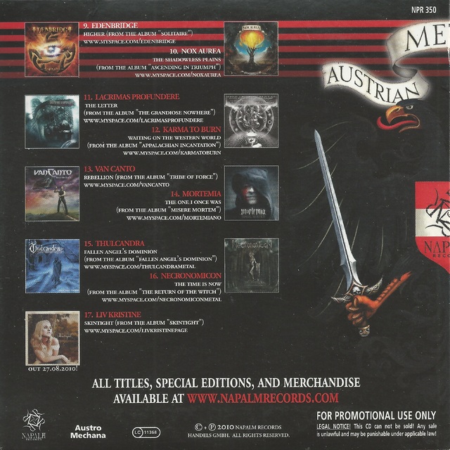 Various Artists - Napalm Records - With Us Or Against US Vol. XII (2)