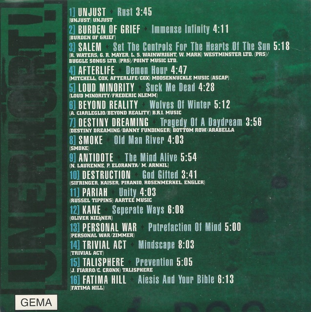 Various Artists - RockHard - Rock Hard Prsentiert Unerhrt (Die Besten Bands Ohne Deal Vol. 2) (2)