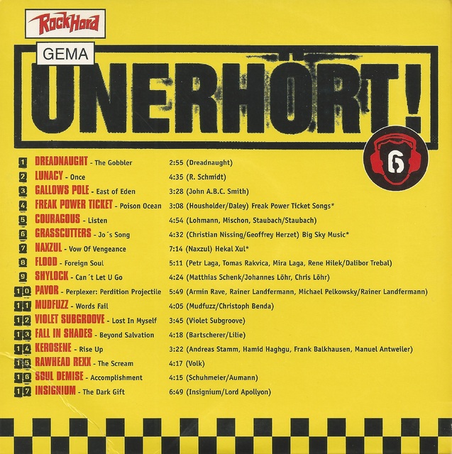 Various Artists - RockHard - Rock Hard Prsentiert Unerhrt (Die Besten Bands Ohne Deal Vol. 6) (2)