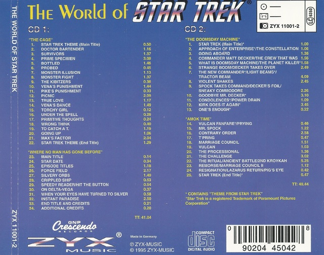 Various Artists - The World Of Star Trek (2)