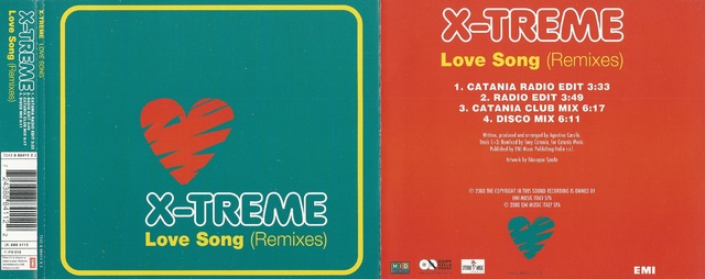 X Treme   Love Song (Remixes)