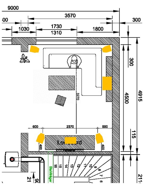 Grundriss Wohnzimmer