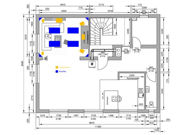 Grundriss Wohnzimmer