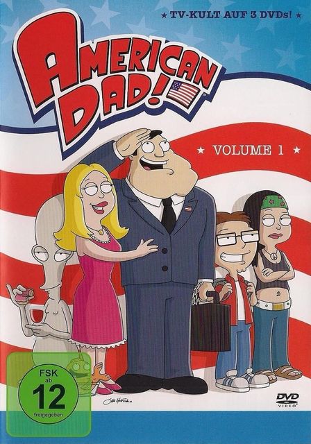 American Dad Staffel 1 (3 DVDs)