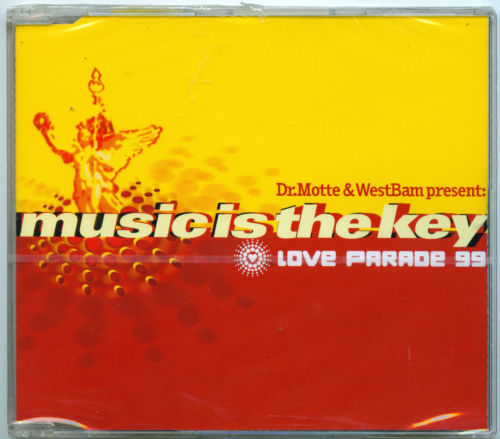 Dr. Motte + Westbam - Music Is The Key, Loveparade 1999 Intro, 5-Track Maxi CD