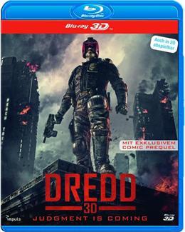Dredd Real 3D + 2D Blu Ray + Comic Prequel - CH Uncut
