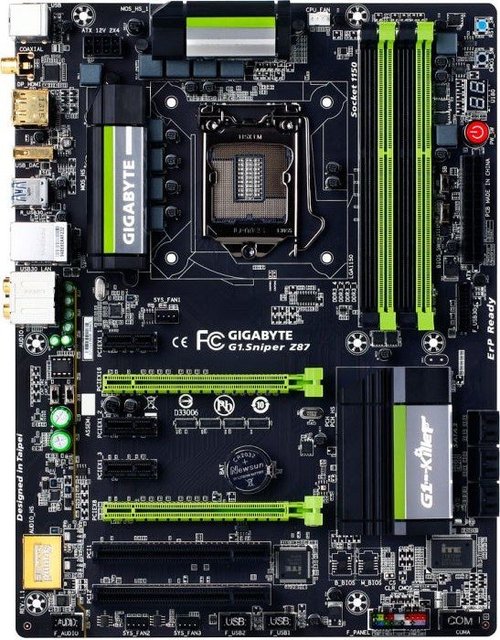 Gigabyte G1 Sniper Z87 Motherboard