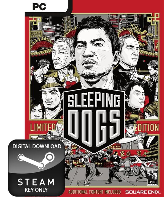 Sleeping Dogs - Limited Edition - UK Uncut - PC - STEAM Download