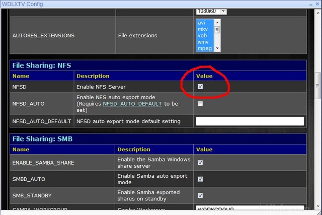 WDLXTV Config