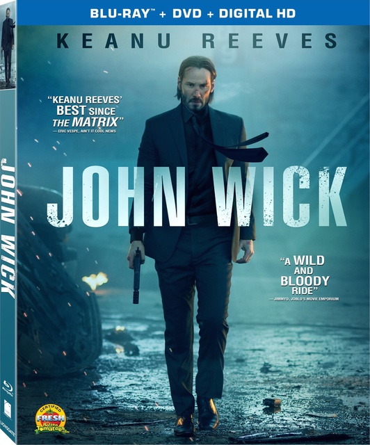 John Wick Blu Ray Cover