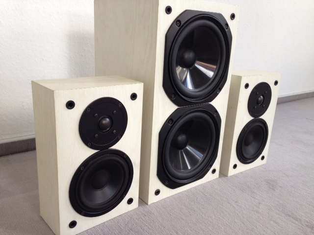 Passive Stereo Lautsprecher Mit Passivem Subwoofer